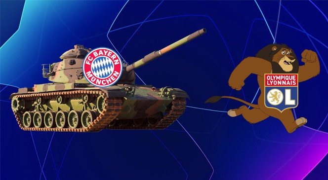 ФУТБОЛ: Прогноз на матч 1/2 финала Лиги Чемпионов УЕФА-2019/2020 «Лион» — «Бавария»