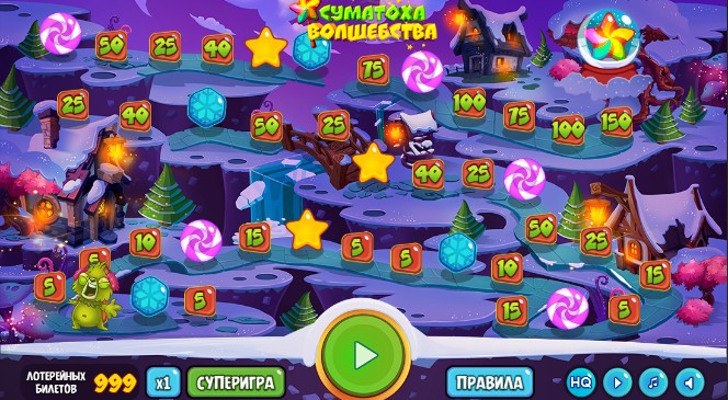 Лотерея «Суматоха Волшебства» от Play Fortuna